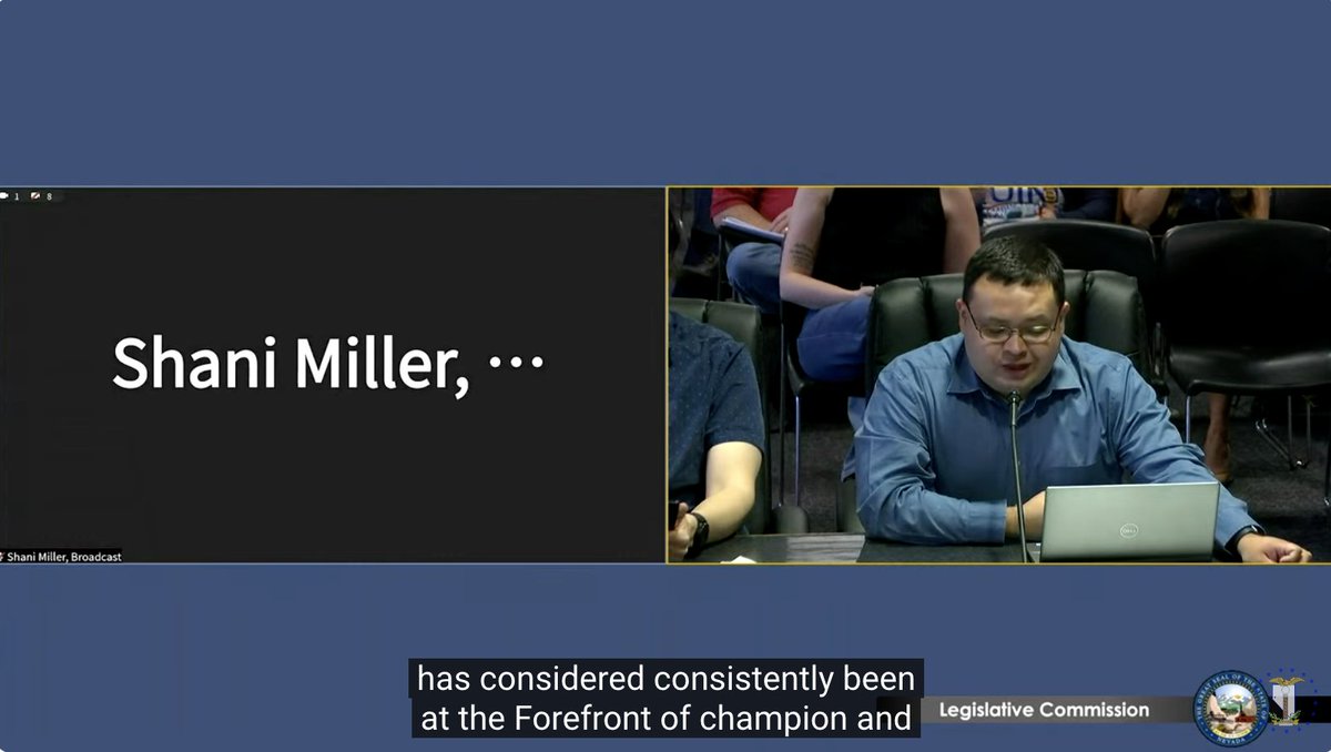 'Just like our organization has built trust in our communities, so too has Nevada built trust in voters. From start to finish, the voting process must be trustworthy and transparent.' @Chispa_NV #nvleg