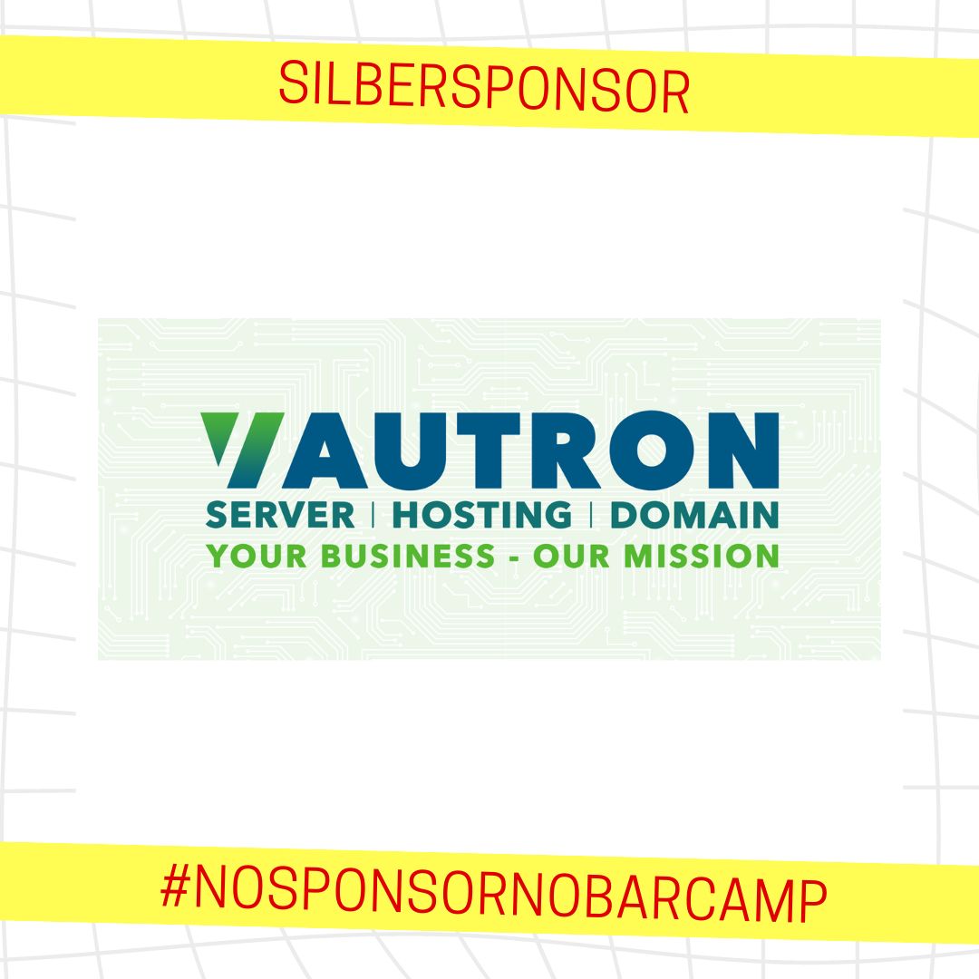 bcrgb's tweet photo. Ein herzliches Dankeschön an unseren Silber-Sponsor "Vautron"! Eure Unterstützung macht unser Barcamp am 14. Oktober möglich. Ihr seid der Glanz in unserer Silbermedaille! #SilberSponsor
Tickets gibts hier:  https://t.co/Kbde3ZGxq3 
#bcrgb23 #bcrgb #Barcamp #Regensburg #vautron https://t.co/AOFYRdJJck