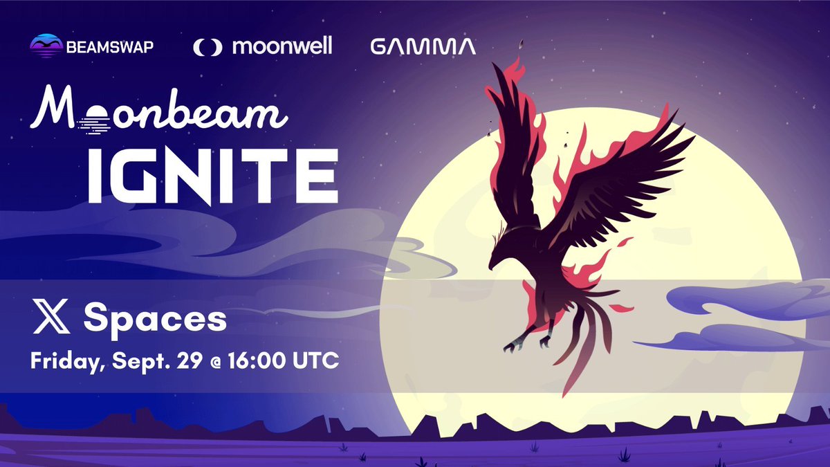 MoonbeamFR's tweet photo. 3/ 💥 Aidez-nous à déclencher le mouvement &amp; rejoignez-nous sur notre AMA spécial #MoonbeamIgnite X Space, incluant chaque équipe pionnière pour parler de leurs subventions spécifiques et de la façon dont ils éclairent le réseau !

🔗 https://t.co/GTT7cdpG9k https://t.co/dYUnZ0iEgg