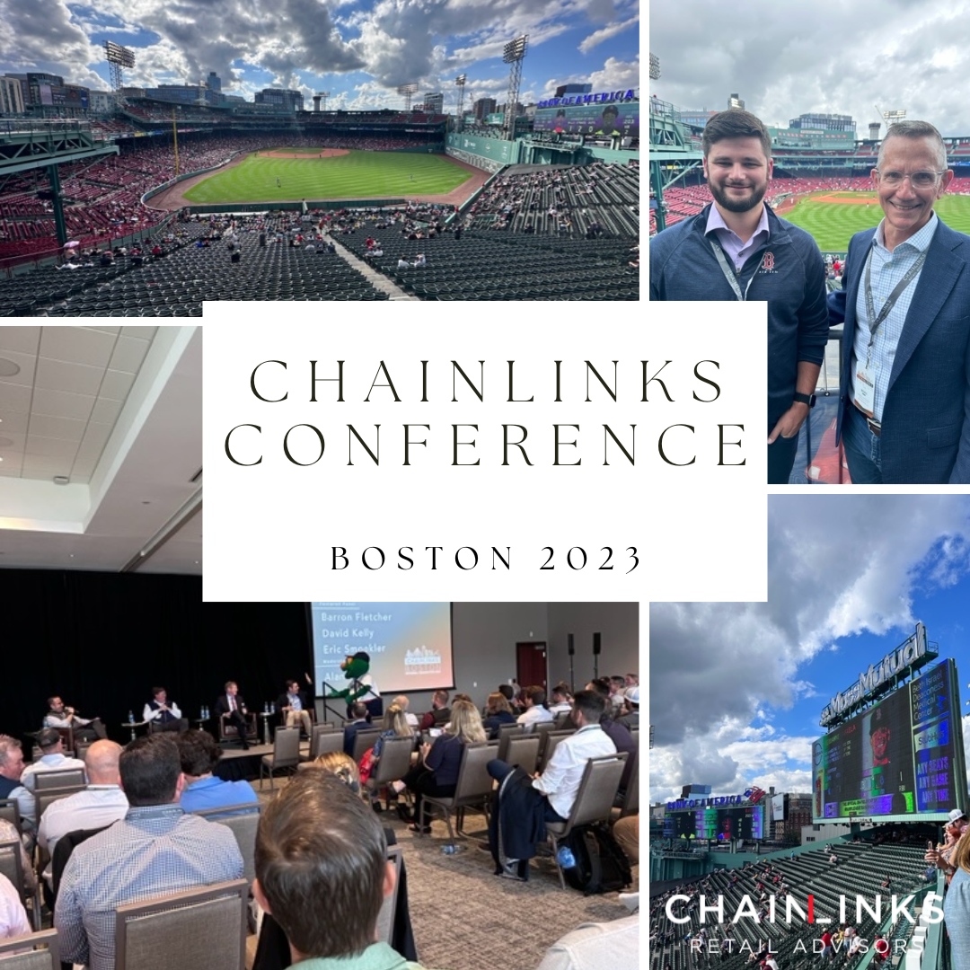 Thanks to @chainlinkscre for an amazing 2023 national convention earlier this month in Boston!  
We were thrilled to be a part of such an awesome event! Looking forward to the future of Retail!
#chainlinksboston