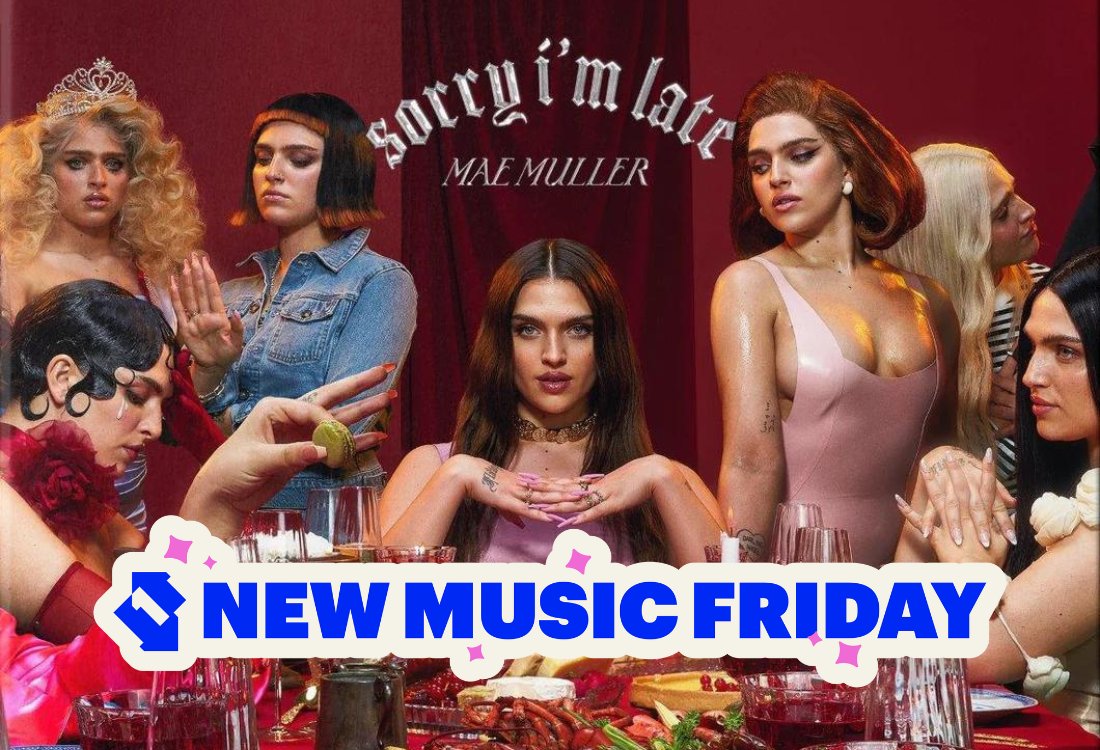 Are you Nervous (In a Good Way), <a href="/maemuller_/">Mae Muller</a>? ❤

Mae Muller's debut album #SorryImLate will ✨finally ✨ be yours at midnight 🥳🕛

Read more: officialcharts.com/new-releases/

#MaeMuller #NMF #NewMusicFriday
