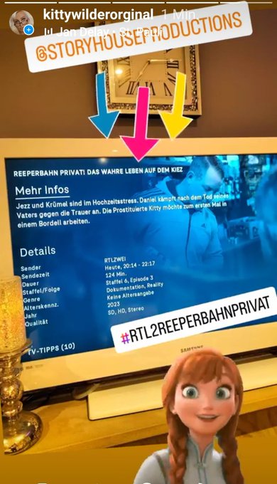 Heute 20 Uhr 15 RTL2 !!!! #rtl2 #reeperbahnprivat #fernsehserie #nichtverpassen #kittywilder https://t<a href="/tag/rtl2"class="tags">#rtl2</a><a href="/tag/reeperbahnprivat"class="tags">#reeperbahnprivat</a><a href="/tag/nichtverpassen"class="tags"><span>#nichtverpassen</span></a><a href="/tag/kittywilder"class="tags"><span>#kittywilder</span></a><a href="/tag/fernsehserie"class="tags"><span>#fernsehserie</span></a>