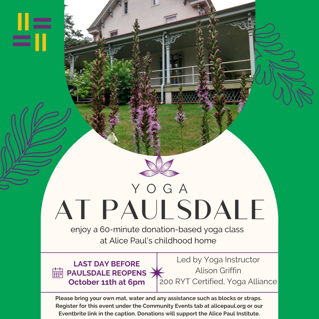 Alice Paul Institute tweet media