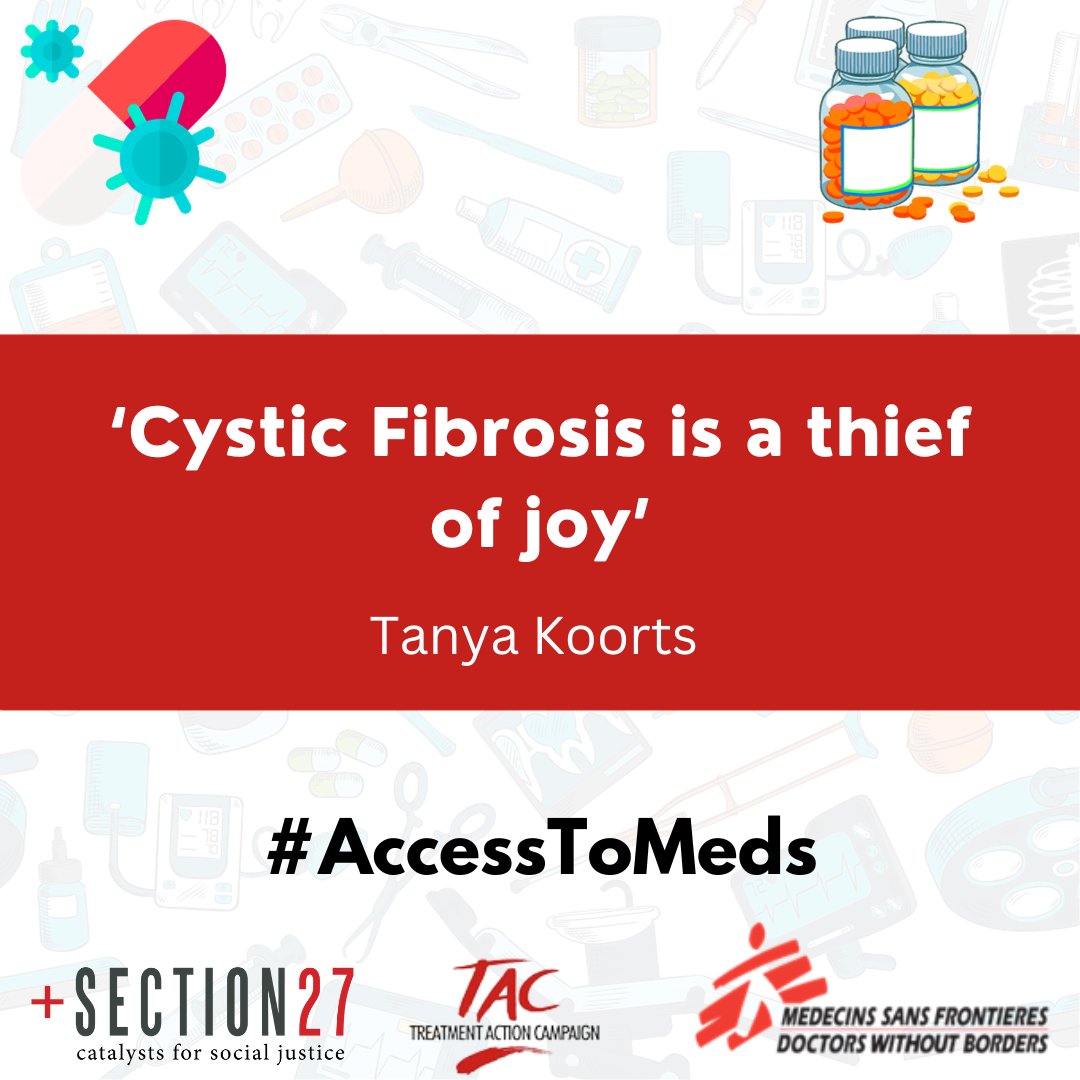 SECTION27's role highlights the broader challenge of affordable medicine access.

Tanya Koorts, caring for her son Janco, exemplifies resilience in the face of adversity. Their journey is a testament to the importance of #hope, community, and access to health care.

#AccessToMeds