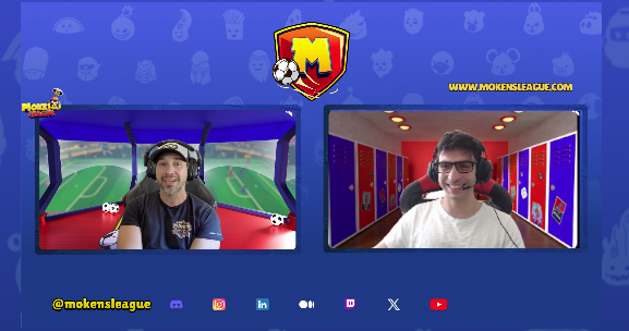 MokensLeague's tweet photo. Si te perdiste el #streaming de #MokensLeague en #twitch ya puedes verlo en nuestro canal 👉 https://t.co/G2A5PRz5S9
Gracias @mrepetto y @kalanord por compartir vuestras anécdotas en el fascinante mundo de los #videojuegos y el #futbol ⚽️🎮.  ¡Sin duda repetiremos! 😃 https://t.co/O2nkyfSQgt
