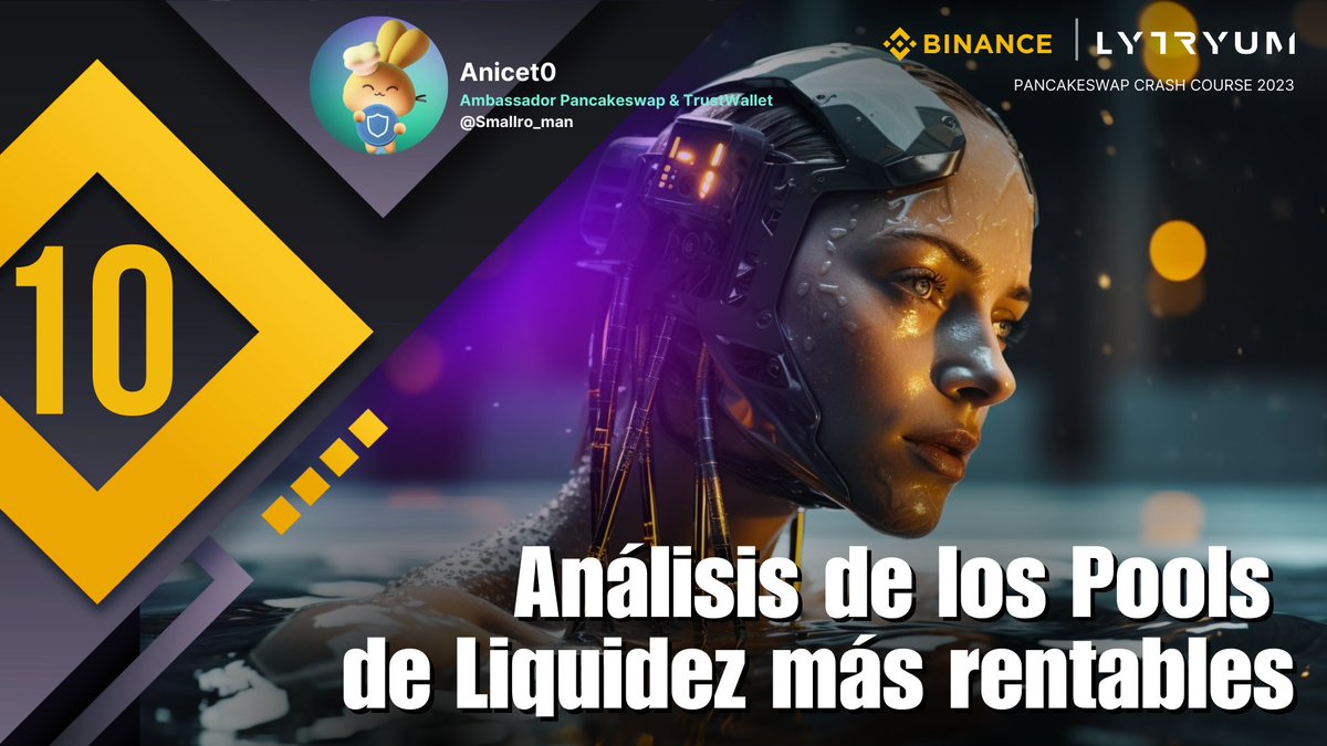 Dimitri_Orga's tweet image. 11/18 🔍 Análisis de los Pools de Liquidez más rentables en PancakeSwap V3: Identifica dónde poner a trabajar tus tokens para obtener los mejores rendimientos. #BestPools