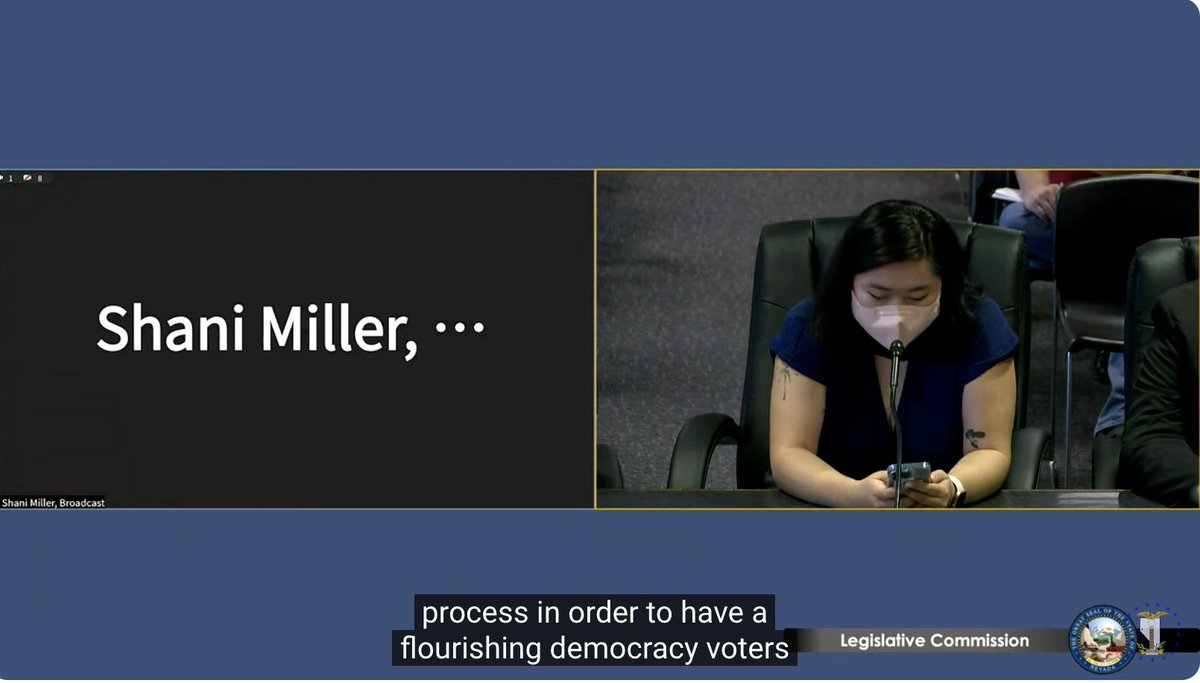 Amazing point @amys_koo @ACDCNV 'Due to the rise in hate crimes, many of our communities already feel that they are being targeted or singled out. Having uncertified people reviewing deeply sensitive information will further increase this fear.' #NVLeg