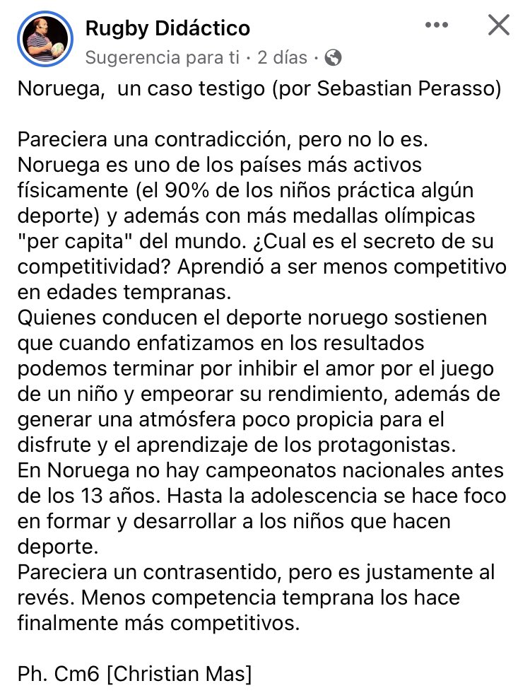 Una lectura que da para reflexionar