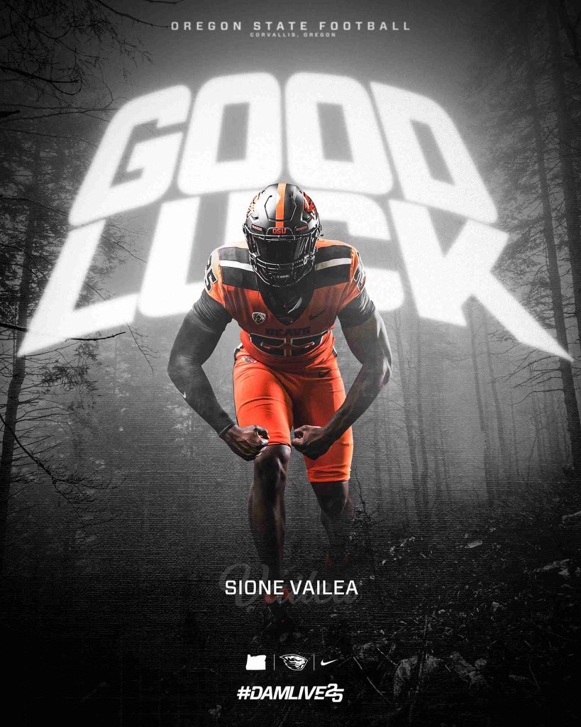 Thanks <a href="/BeaverFootball/">Oregon State Football</a> for the love!! 🦫 #beavers #oregonstatefb #mack #oregonstate🦫