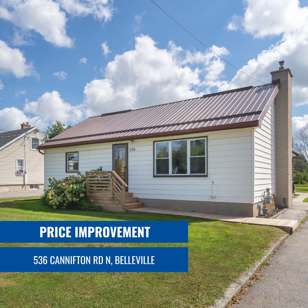 Price Improvement 🔔

New Price: $534,900

536 Cannifton Rd N, Belleville, Ontario K0K1V0
MLS® Number: X6814366
3 Bed, 2 Bath, 2827 sqft