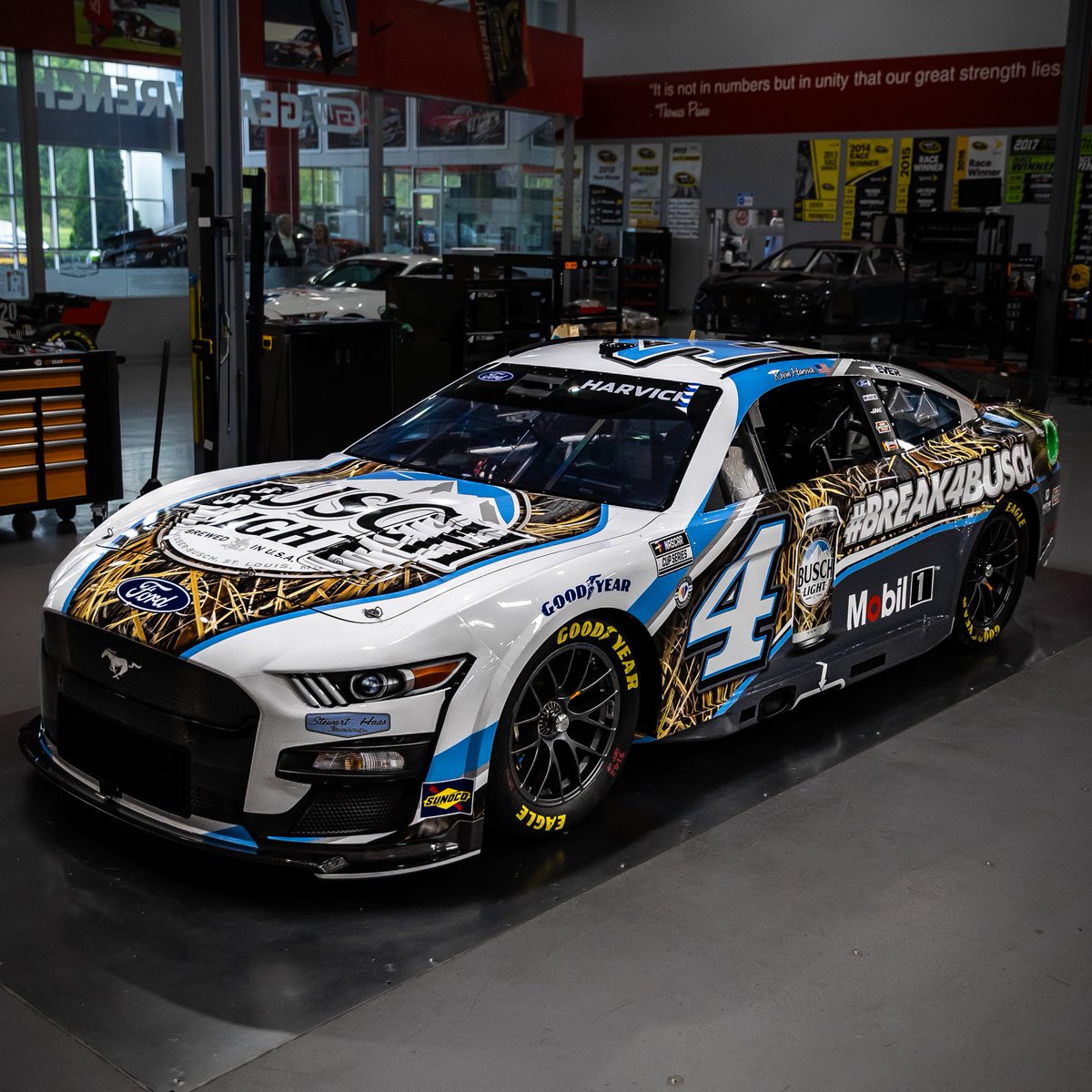 Trying to find the No. 4 in the shop...