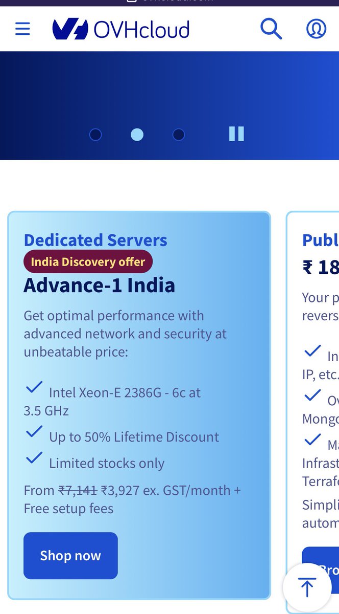 Octave Klaba tweet media