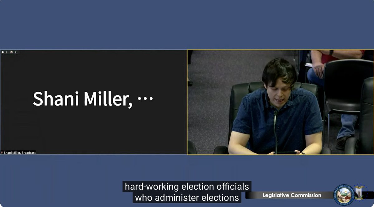 'Conducting hand-counting in lieu of electronic tabulation is not only labor-intensive but is also much more susceptible to human error.' ‼️ Jonathan with @SSV_NV #NVLeg