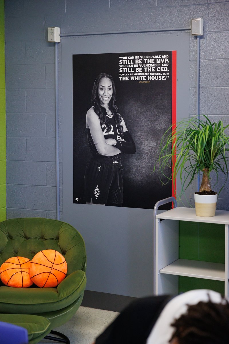 Earlier this month, 4x <a href="/WNBA/">WNBA</a> Champion Sheryl Swoopes helped cut the ribbon on the newly renovated wellness rooms at <a href="/JohnsonMiddleDC/">John Hayden Johnson</a>! These spaces will help students focus on their health and well-being, ensuring they can access needed resources and remove barriers to learning.