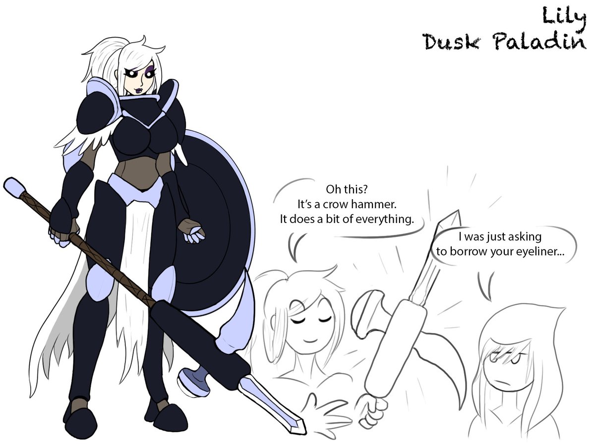 Inudono19's tweet photo. Paladin~ https://t.co/d1EcfBfAzh