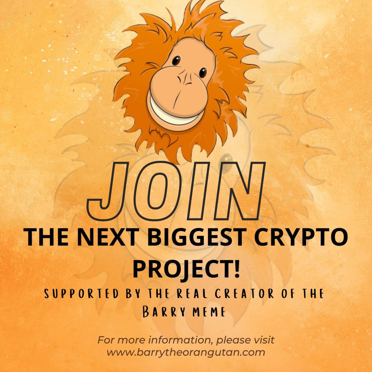 BarryWinkyBum's tweet photo. 🚀 Don't miss your chance to join the future of crypto! 🌟 Be part of something extraordinary, as we set out to conquer new heights with the $Barry. 💥

Are you ready to be a part of greatness? Comment below and let's shape the future together! 🚀💪 #BeMoreBarry #BarryToken🌐🔮💰 https://t.co/dWP9XhYNgG