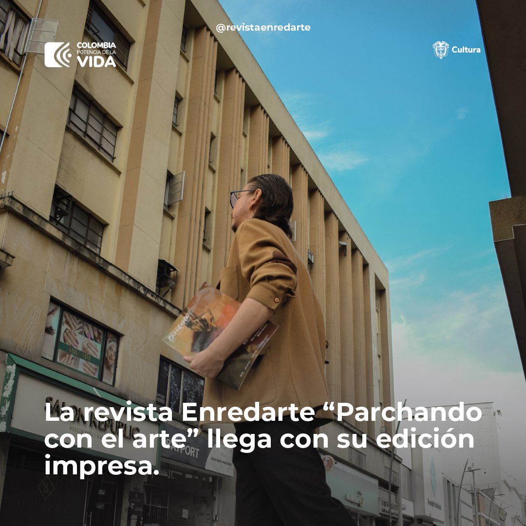 RevistaEnredart's tweet photo. #BlogEnredarte  ✨👀¿Qué esperas para comprar ahora nuestra nueva edición impresa?

📍Lee nuestro nuevo artículo: https://t.co/Ufo4y1f0cp
.
.
.
Apoyado por: @mincultura 

#arte #cultura #blog #vlog #artículo #noticia #bga #bucaramanga #santander #septiembre #Revista #Magazine https://t.co/qPoTv7vkjK