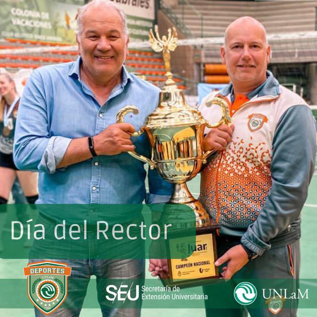 🗓️28 de Septiembre /Día de las y los rectores /
Desde la Coordinación General de Deportes queremos saludar a nuestro rector Dr. Daniel Martinez y agradecerle por el compromiso y el apoyo diario para que el deporte siga siendo un estandarte en nuestra universidad.
Feliz día !!💚🧡