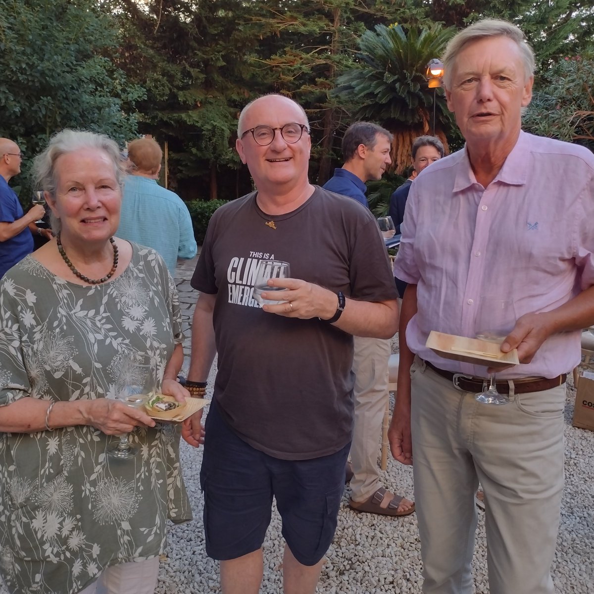 CorfuArts's tweet photo. Every year @Corfuarts convenes a discussion on the environment & how we might all best help. Thoughtful, informative & hopeful panel with @JulianHoffman @IonianF 's #SimonKarythis and @pfiennes - we learned about monk seals, butterflies, seagrass fish nurseries, #Erimitis & more https://t.co/SfVsNjLY7m