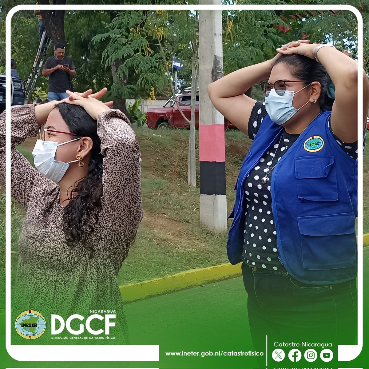 #Nicaragua 🇳🇮 Hoy, participamos en el 𝐈𝐈𝐈 𝐄𝐣𝐞𝐫𝐜𝐢𝐜𝐢𝐨 𝐍𝐚𝐜𝐢𝐨𝐧𝐚𝐥 𝐝𝐞 𝐏𝐫𝐨𝐭𝐞𝐜𝐜𝐢𝐨́𝐧 𝐚 𝐥𝐚 𝐕𝐢𝐝𝐚 𝐞𝐧 𝐬𝐢𝐭𝐮𝐚𝐜𝐢𝐨𝐧𝐞𝐬 𝐦𝐮𝐥𝐭𝐢𝐚𝐦𝐞𝐧𝐚𝐳𝐚𝐬, orientado por nuestro GRUN a través del <a href="/CDSINAPRED/">SINAPRED Nicaragua</a> . #PatriaBenditaYLibre #CatastroNicaragua