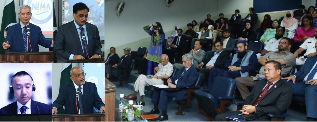 dgprPaknavy's tweet photo. #PakNavy celebrated World Maritime Day 2023. Theme of WMD-23 is 'MARPOL at 50 - Our commitment goes on' that reflects International Maritime Organization’s (IMO) long history of protecting marine environment from impact of shipping through a robust regulatory framework.(1/2) https://t.co/3nPnUFDS3u