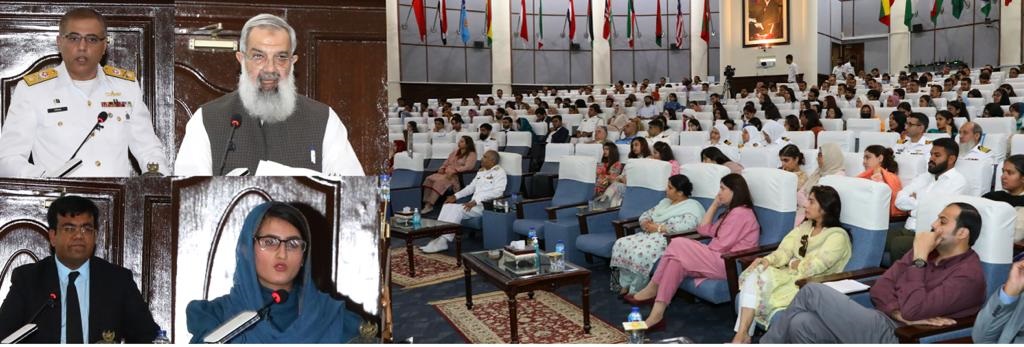 dgprPaknavy's tweet photo. #PakNavy celebrated World Maritime Day 2023. Theme of WMD-23 is 'MARPOL at 50 - Our commitment goes on' that reflects International Maritime Organization’s (IMO) long history of protecting marine environment from impact of shipping through a robust regulatory framework.(1/2) https://t.co/3nPnUFDS3u