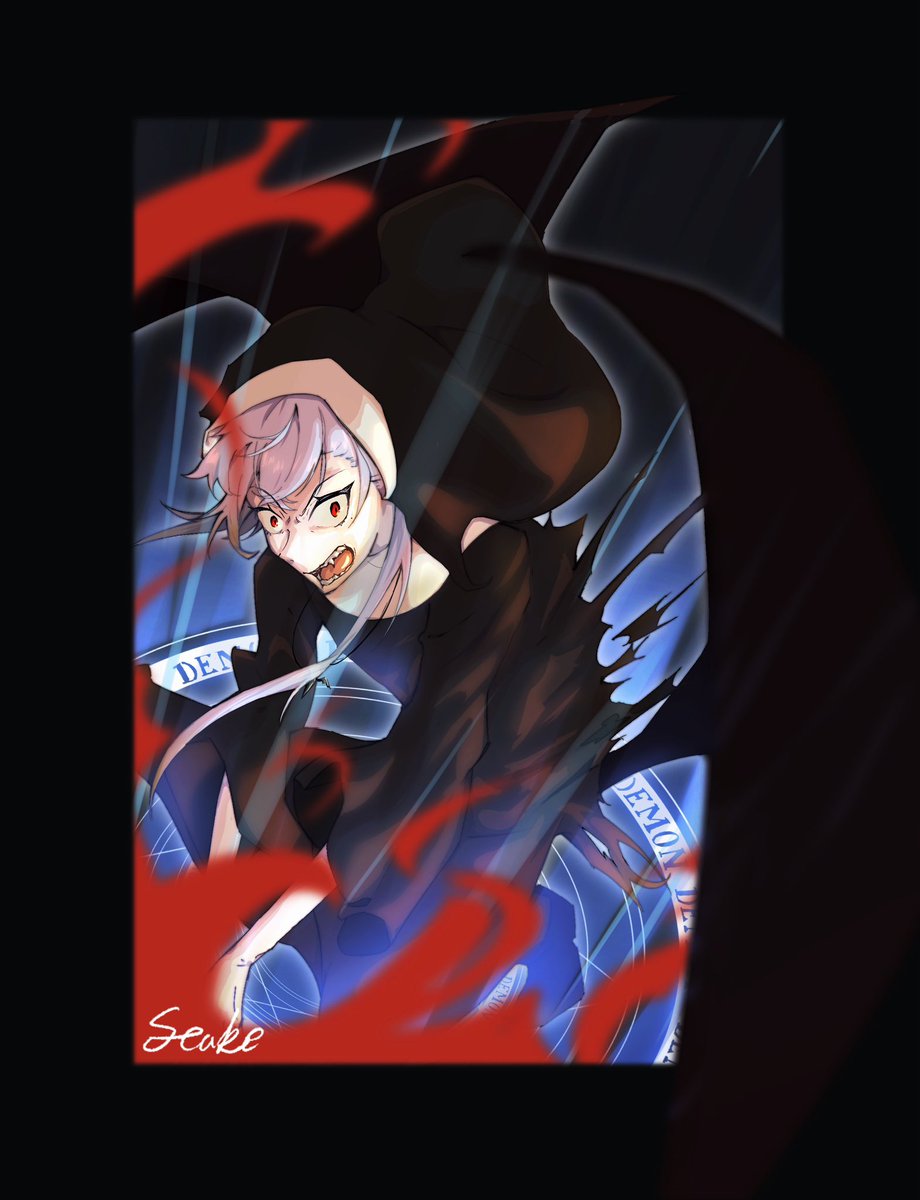stake404's tweet photo. ⚠️Based on Chronoir episode0 anime version, delusion
“叶！”

#葛葉 
#ChroNoiR https://t.co/N55azj6urp