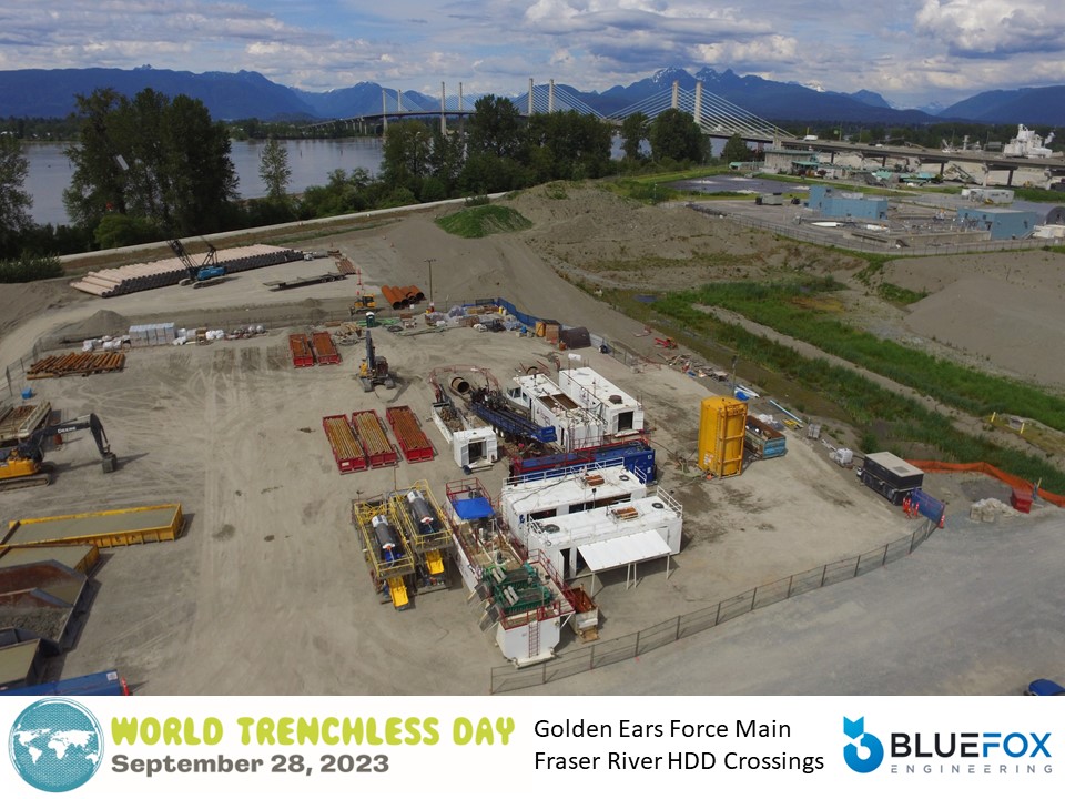 BlueFoxEng's tweet photo. We're thrilled to announce that the Golden Ears Force Main project has been named the 2023 Trenchless Technology New Installation Project of the Year Runner Up!

Congrats to everyone involved in this complex, ambitious project.
@CrossingGroup 
@Pomerleau
https://t.co/qKKstimYyN https://t.co/qAznwSrtMx