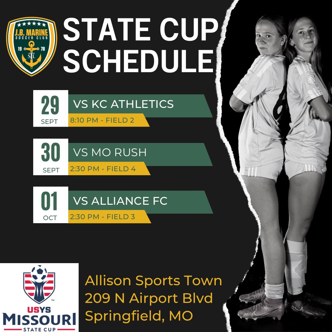 Last ever state cup run - let’s go! 💚💛