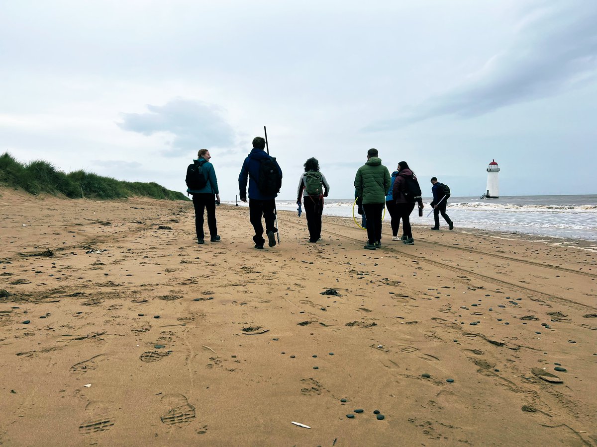 MezMcCarthy's tweet photo. Great day introducing the new cohort of PGCE geographers to fieldwork! I’m sure this is the first of many field trips as a #geographyteacher #fieldwork @UoCEducation https://t.co/e1qF14oMCQ