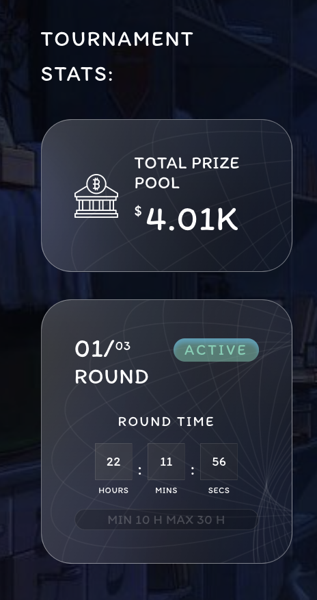 AwakenessFi's tweet photo. Total prize pool 4k in the first round.
Not much but somebody can get some gas money 🔥🔥🔥 #AwakenessFi #WAGMI https://t.co/jLzZmfWNi1