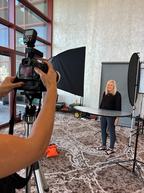 Live from the WSHB Headshot Studio at the CLM Construction Conference in Austin, Texas! 📸

The talented photographers are here to help you put your best face forward. Swing by, strike a pose, and let your brilliance be captured! 

See you there!  #WSHBHeadshots #CLMConstruction