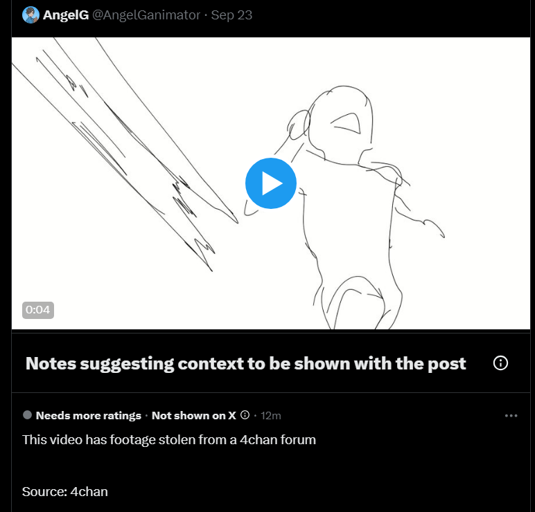 MrSwoon's tweet photo. I'm in the community notes team now. Let's see what kind of valuable information people are adding to-- nevermind. https://t.co/UUcuB7hfLK