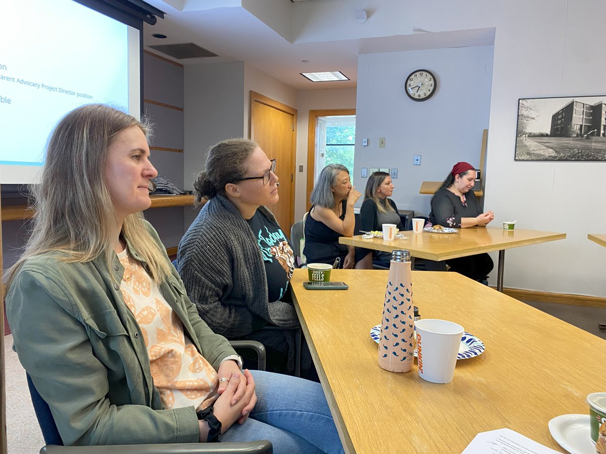 SPCRutgers's tweet photo. Student parents are ~2x as likely to drop out. 70% cannot afford childcare or other basic needs.
Thankful for our panelists for sharing the challenges of parenting in grad school at today's breakfast. And for the admin &amp; faculty who listened &amp; promised to support us! #Rutgers https://t.co/22BKCeIL6Q
