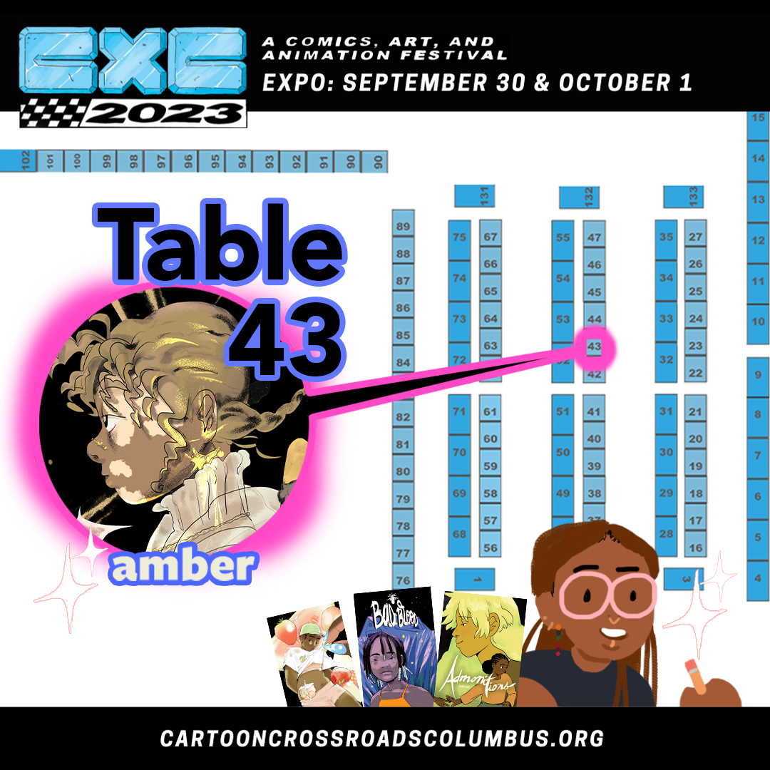 berhuff's tweet image. i'll be at CXC this weekend, table 43!!