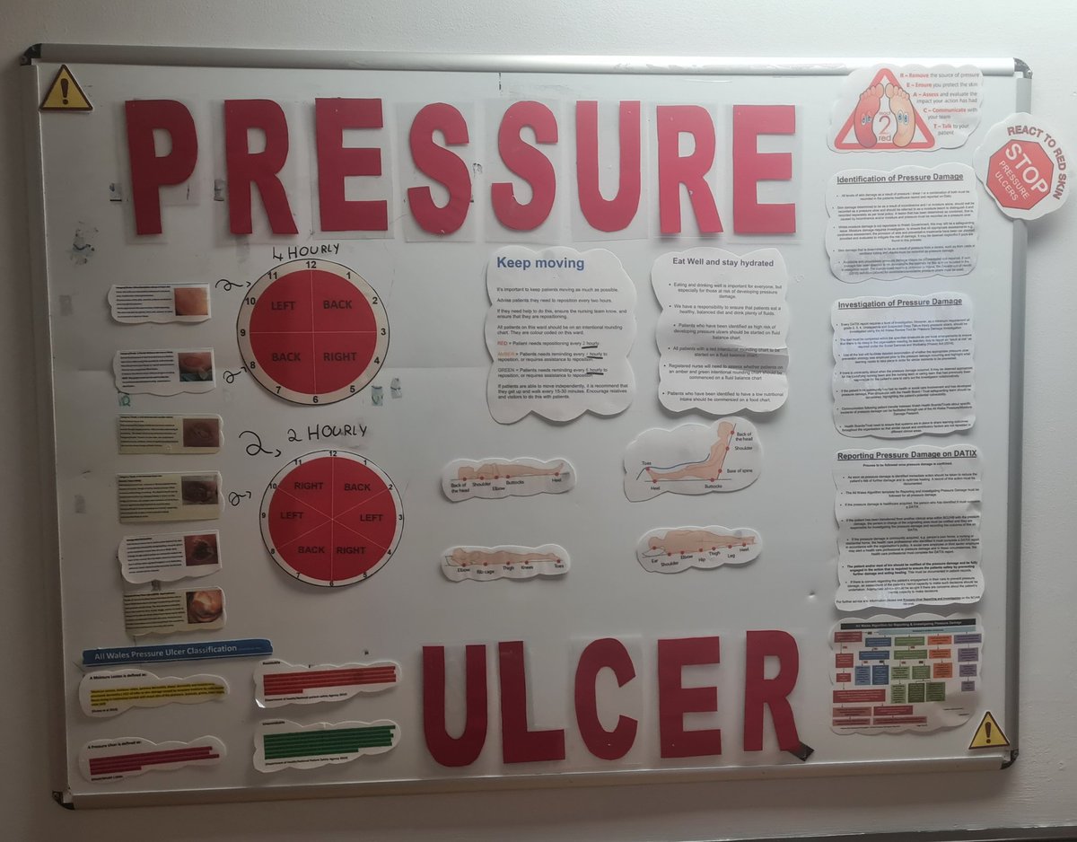 Our HAPU focus board on Tryfan ward <a href="/NickyJo75735089/">Nicky Jones</a> 💙