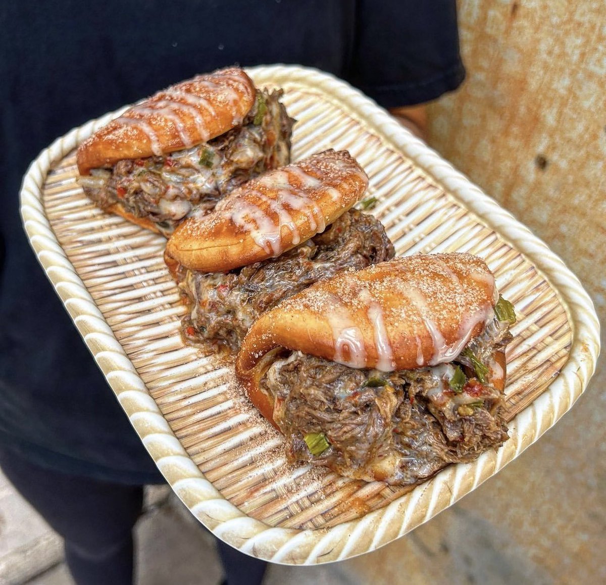 Sugared birria bao buns 🤤🤤🤤… Need! 
#tacos #vietnamesefood #food #foodies #hungry #delicious