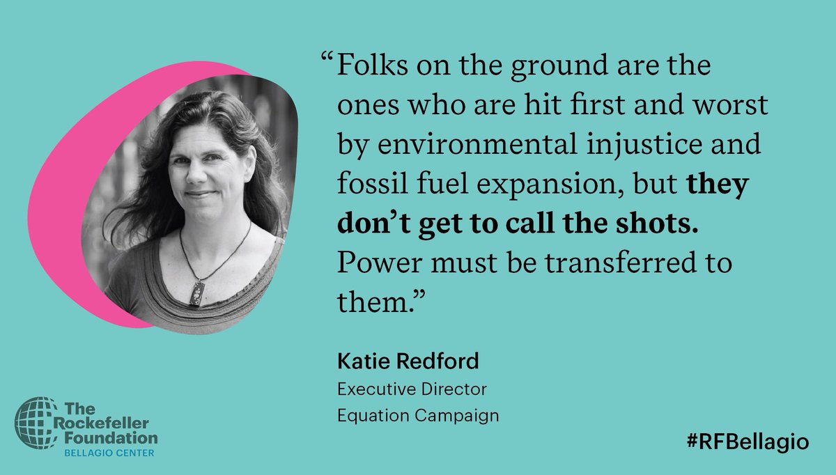 Our <a href="/KatieRedford86/">Katie Redford</a> spoke with <a href="/RockefellerFdn/">The Rockefeller Foundation</a> on the tools that have the power to disrupt &amp; dismantle the fossil fuel industry, but are under-the-radar in mainstream climate funding strategies. 

Read the full interview: rockfound.link/468AhLy #RFBellagio #BellagioPerspectives