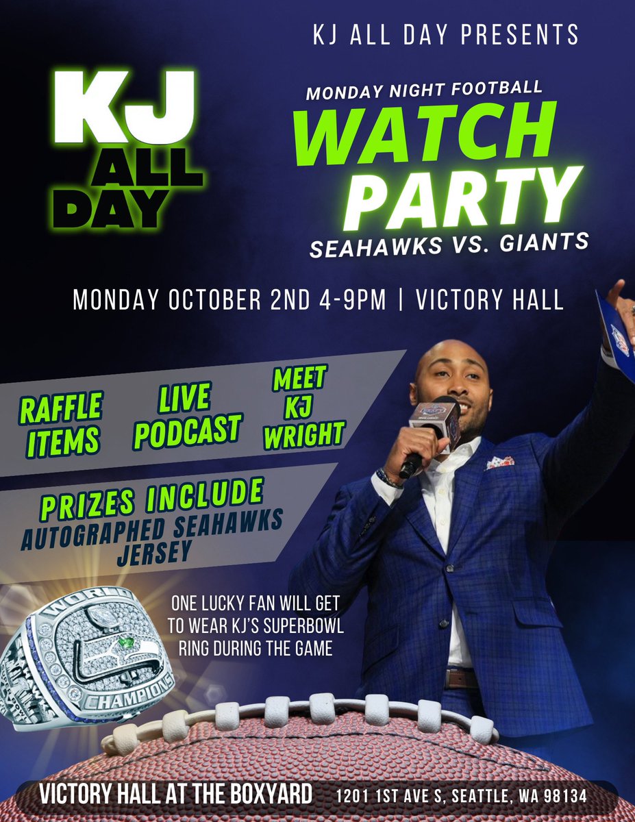 Monday Night Football Watch Party