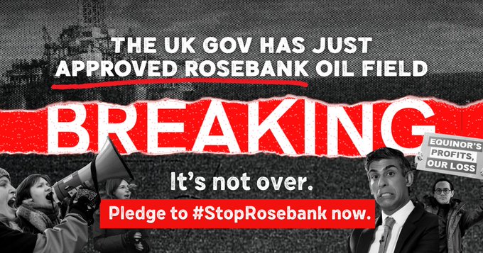 Emergency #StopRosebank Rally THIS Saturday 30 September 10.30am in central #Huddersfield. Join us to take a stand against the Government's indefensible climate-wrecking decision. actionnetwork.org/events/emergen…