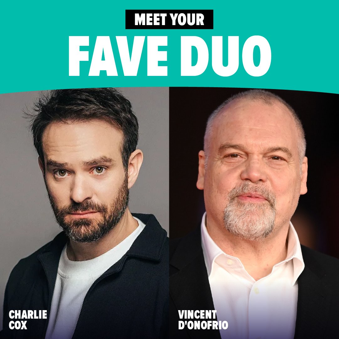 The city has a new hero... and villain 😈 Get ready to meet Charlie Cox (Daredevil, Stardust) and <a href="/vincentdonofrio/">Vincent D'Onofrio</a> (Daredevil, Men in Black) this January at FAN EXPO New Portland. Get your tickets NOW. spr.ly/6010u1BbY
