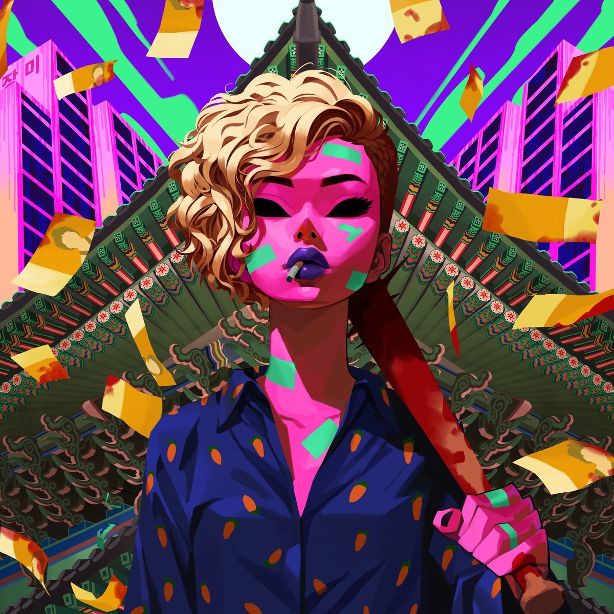 Collaborated with <a href="/beincrypto/">BeInCrypto</a> <a href="/NiftyKitApp/">NiftyKit</a> to curate these two wonderful artists!💖

Beautiful works by <a href="/kolahonn/">𝗸𝗼𝗹𝗮𝗵𝗼𝗻 ࿊</a> and <a href="/fried_friday/">Fried Friday</a>