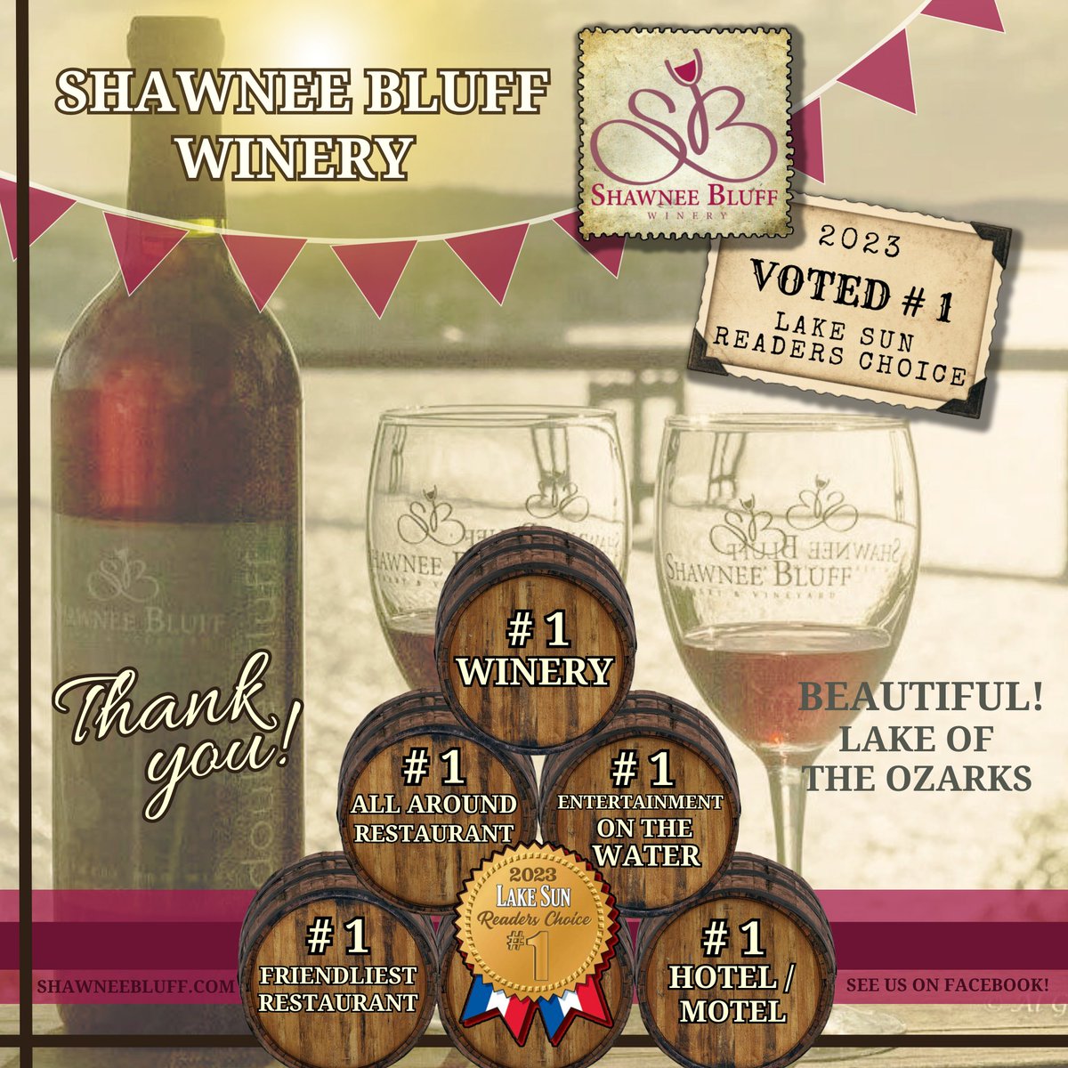 Shawnee Bluff Winery tweet media