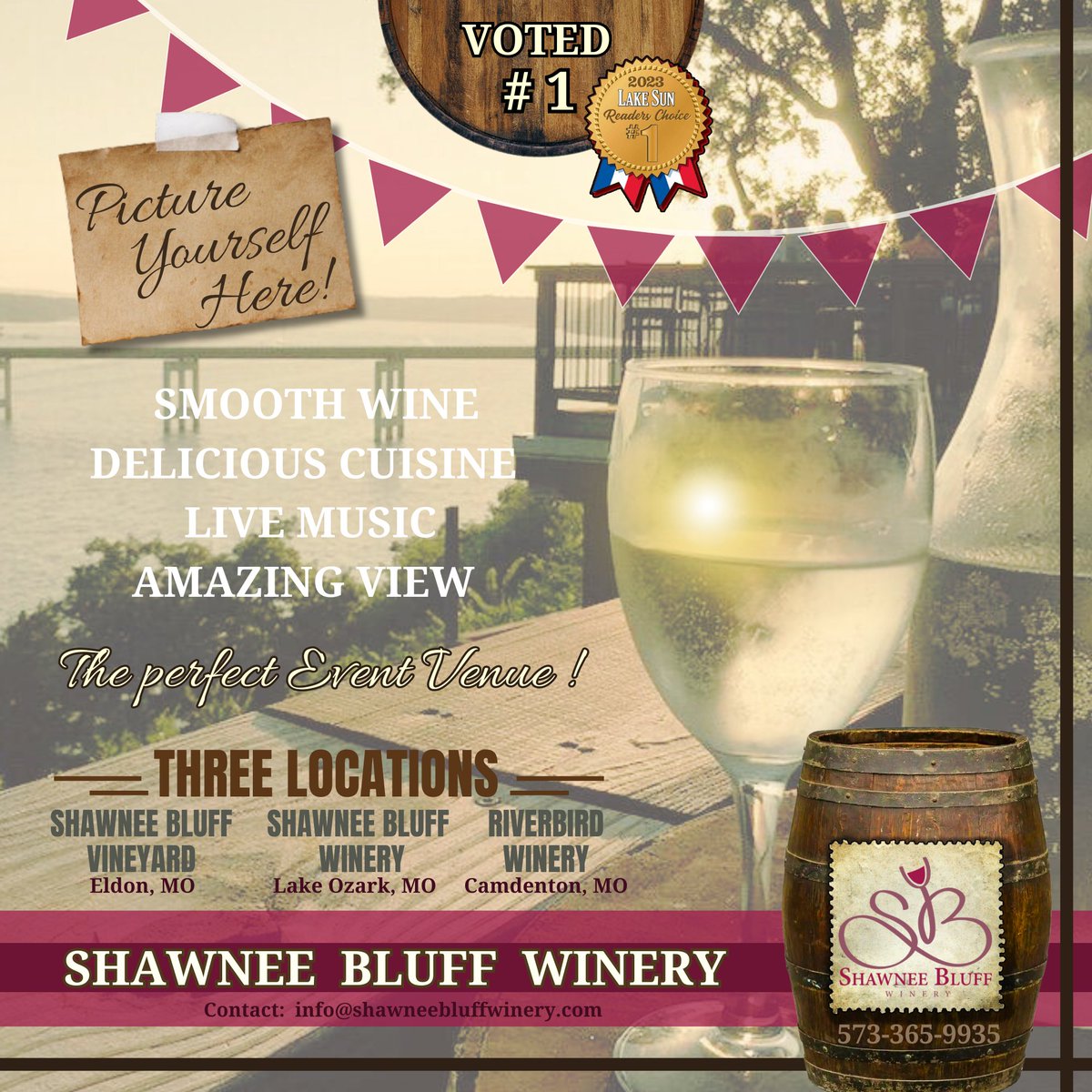 Shawnee Bluff Winery tweet media