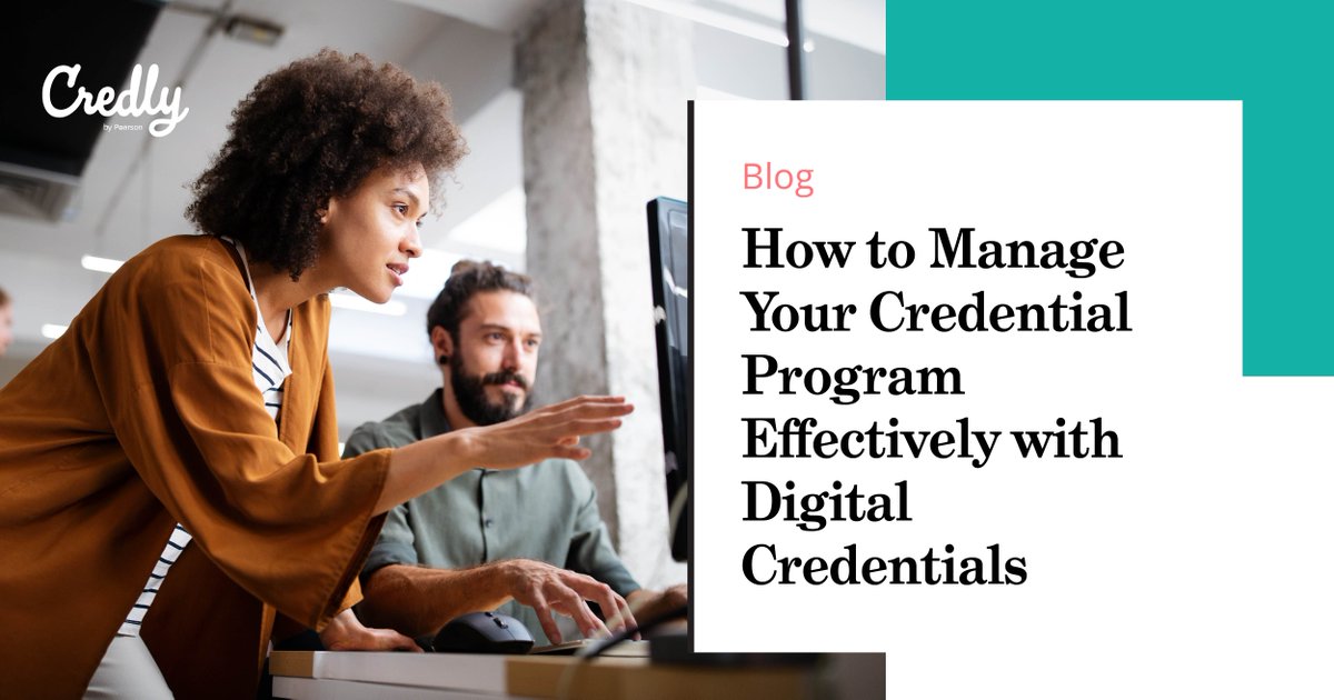 Setting up and managing a credentialing program is no easy feat. We’ve compiled our years of expert knowledge and outlined some key steps to help you manage your program effectively: hubs.ly/Q022qHW80 #digitalcredentials #credentialingprogram #digitalbadge