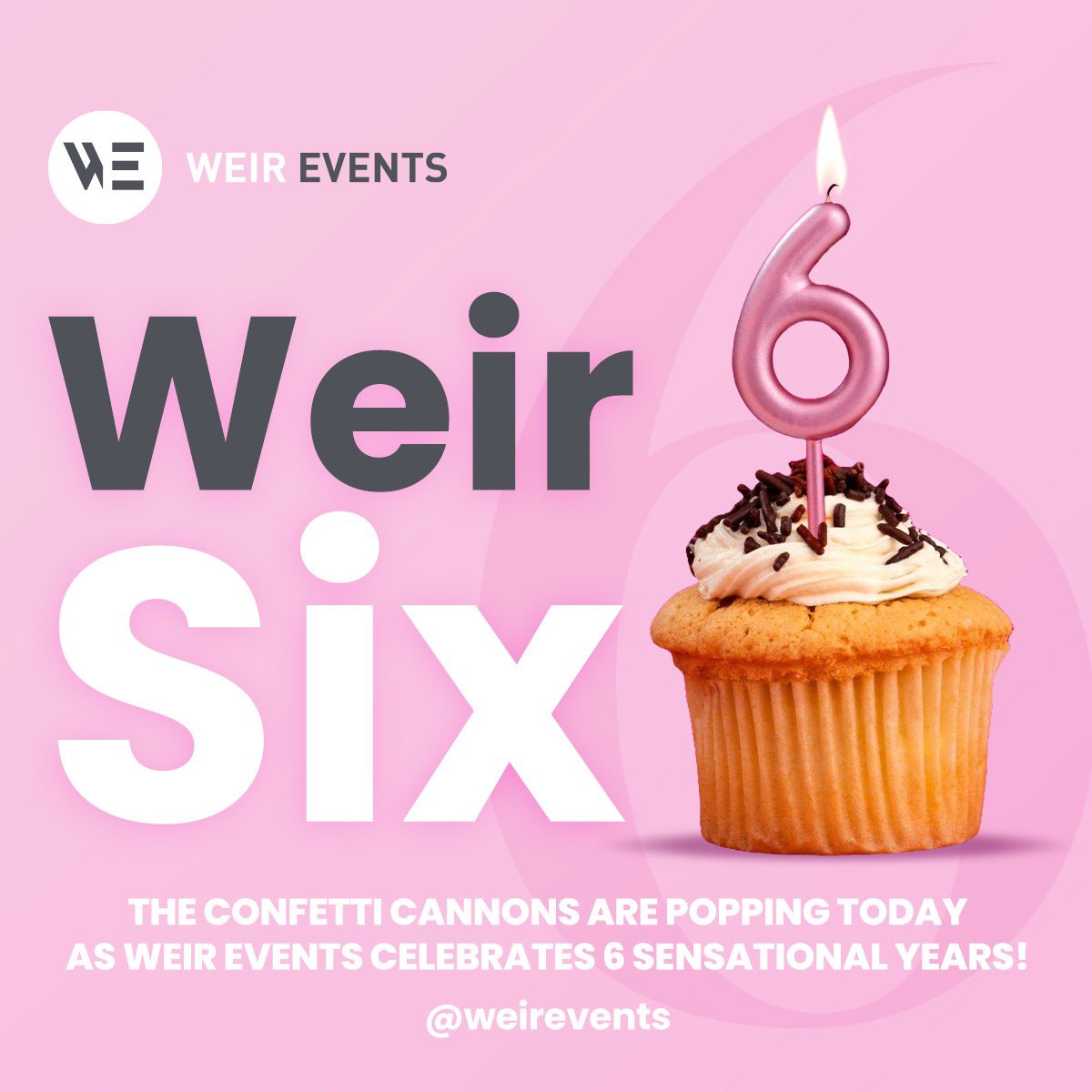 Weir Events tweet media