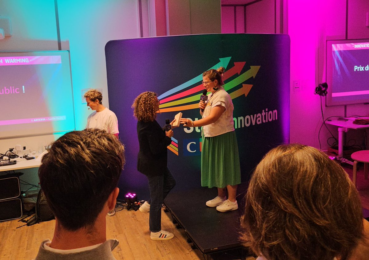 Normandie Incubation (@normandieincub) on Twitter photo 🥁🥁🥁
Le jury a voté, félicitations à Yaso et Ronoma, ex aequo!
Et le prix du public est décerné à 102 103 !
🎉 Bravo à tous pour vos prestations, merci <a href="/startinnovcicno/">Start Innovation CIC Nord Ouest</a> pour cette belle soirée.
Pour les curieux, retrouvez les projets ici 👇
normandie-incubation.com/nos-startups/ 🥁🥁🥁
Le jury a voté, félicitations à Yaso et Ronoma, ex aequo!
Et le prix du public est décerné à 102 103 !
🎉 Bravo à tous pour vos prestations, merci <a href="/startinnovcicno/">Start Innovation CIC Nord Ouest</a> pour cette belle soirée.
Pour les curieux, retrouvez les projets ici 👇
normandie-incubation.com/nos-startups/