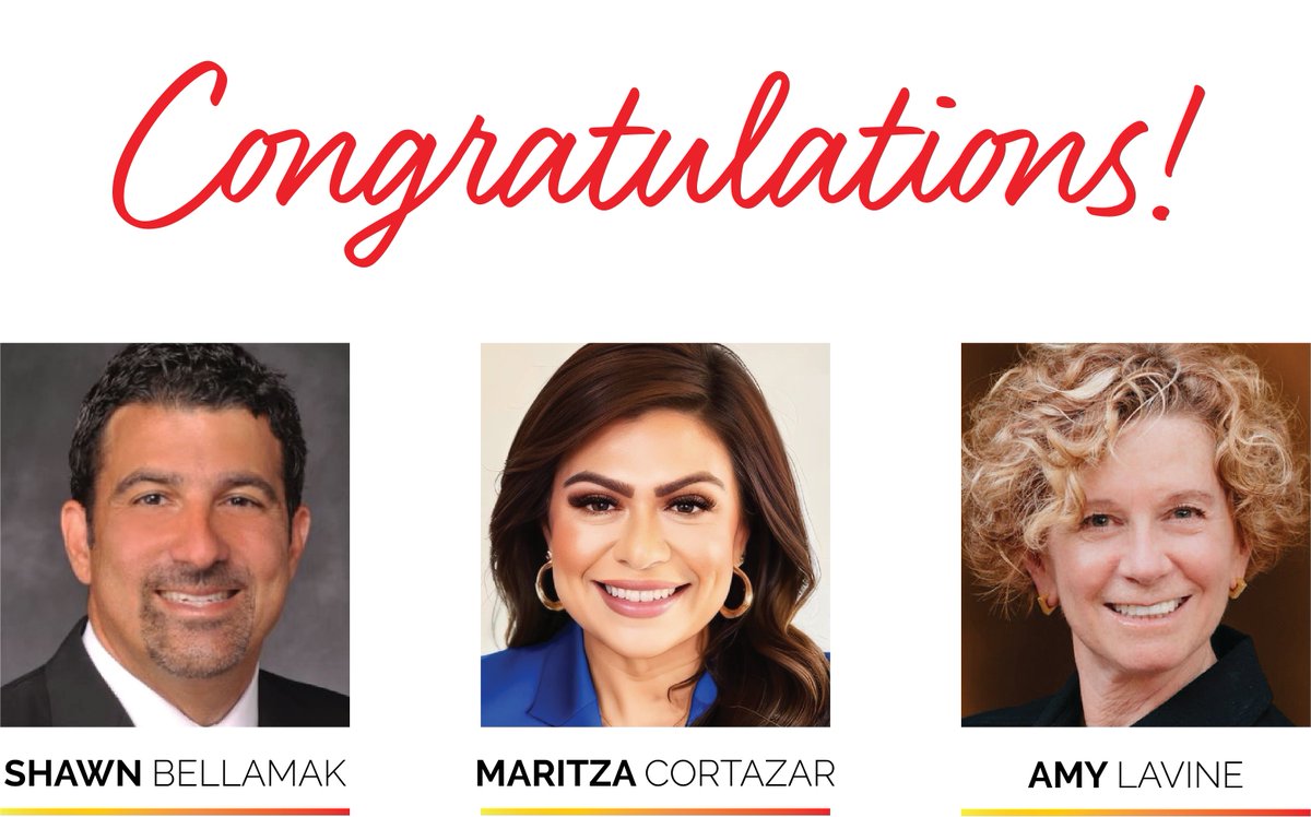 The votes are in! Congratulations to the newly elected 2024 Phoenix REALTORS® Directors: Shawn Bellamak, Maritza Cortazar and Amy Lavine!
Thank you to all those who voted in this year’s online election. We appreciate your participation in selecting your leadership!