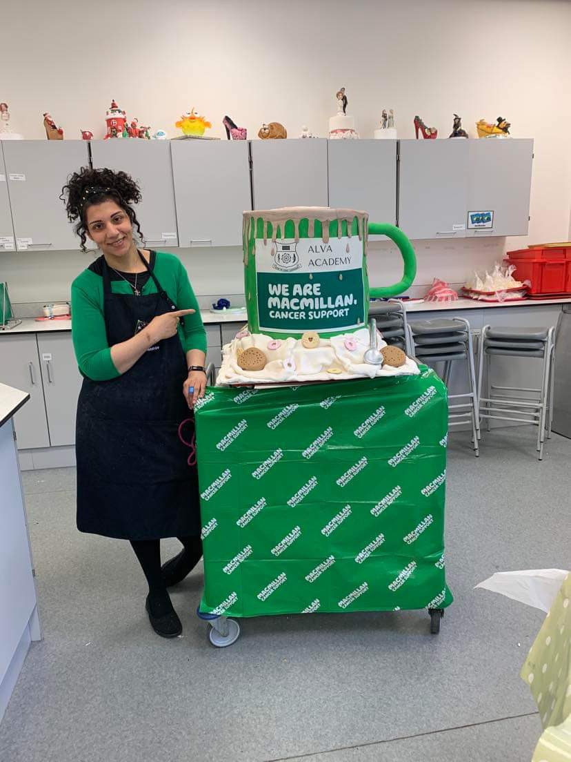 Alva Modern Studies (@alvamodstuds) on Twitter photo Tomorrow our giant Macmillan cake will be on sale for 50p a slice at the annual coffee morning. How fantastic is this creation by our <a href="/HE_AlvaAcademy/">Alva Academy Home Ec</a> Miss Manzoor! ๐๐ป๐๐ป๐๐ป Tomorrow our giant Macmillan cake will be on sale for 50p a slice at the annual coffee morning. How fantastic is this creation by our <a href="/HE_AlvaAcademy/">Alva Academy Home Ec</a> Miss Manzoor! ๐๐ป๐๐ป๐๐ป