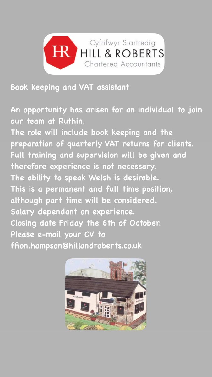 Hill & Roberts Rhuthun tweet media